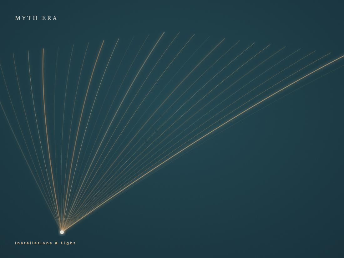 Light and projection installation